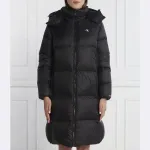 Пальто Calvin Klein Down Long, черный - фото
