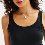 Детская майка SO с двойным вырезом, цвет Modern White - фото 3