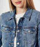 Джинсовая куртка Slim fit Tommy Hilfiger, синий - фото 4