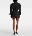 Джинсовая куртка контур Wardrobe.NYC, Black - фото 3