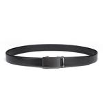 Кожаные ремни мужские GOLF, черный (подарочный набор в улучшенной упаковке) - фото