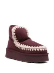 Ботинки на платформе Moni Eskimo Mou, фиолетовый - фото 2
