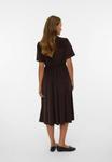 Платье Vero Moda Shirt dress, Chocolate Torte/Brown - фото 3