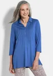 Mit biesen long sleeved top Goldner, Royal Blue - фото