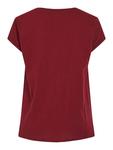 Футболка Vila, темно-красный - фото 4
