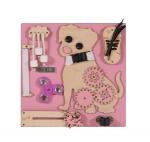 Доска для манипуляций с собакой Монтессори 3toysM - фото