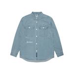 Рубашка мужская Aape, синий - фото