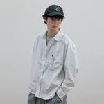 C2H4 Рубашка Unisex серый белый - фото 2