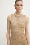 Платье Simona Corsellini, золотой - фото 4