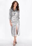 Faina Блузка в серебристом цвете - фото 4
