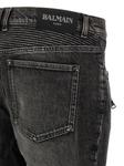 Джинсы «Biker» BALMAIN, серый - фото 4