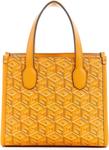 Женская мини-сумка GUESS Silvana 2 Comprtmnt., Yellow Logo - фото 3
