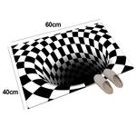 Ковер Vortex 3D,Visual IllusionVortex,Нескользящий Crrynuo - фото 2