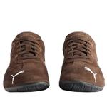 Кроссовки Balenciaga x Puma Speedcat Suede 'Distressed Brown White' - фото 3