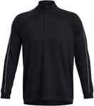Толстовка Under Armour mens Storm Midlayer Half Zip, (001) Black/White - фото 4