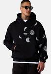 Худи ESTEEM SILENT MOTION MOON OVERSIZED, Black - фото 5