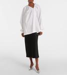 Хлопковый топ Dries Van Noten, белый - фото 2