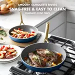 Набор посуды GreenPan GP5, 14 предметов, синий / черный - фото 10