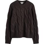 Свитер мужской COS, темно-коричневый - фото