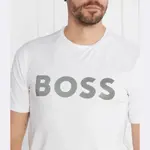 Футболка приталенного кроя 8 Boss, белый - фото 4