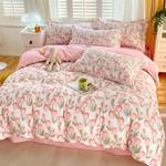 FUANNA Комплект постельного белья, 180 см, 4 предмета - фото 7