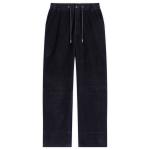 Брюки с завязками на шнурке Moncler, синий - фото