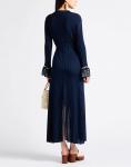 Макси платье Chloé, темно-синий - фото 4