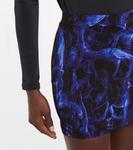 Мини-юбка с принтом Vetements, Blue Skulls - фото 4