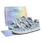 Кроссовки Doraemon Skateboarding Shoes Unisex Low-top, синий - фото 83