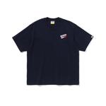 Футболка Cotton A BATHING APE, серый - фото 6