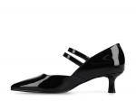 Туфли Journee Carnation Pump, Black Patent - фото 4