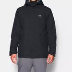Куртка storm powerline insulated jacket 'black' Under Armour, черный - фото 3