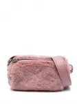 Маленькая сумка через плечо Teddy Roll MAX MARA, розовый - фото