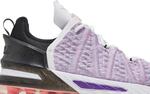 Кроссовки Nike LeBron 18 GS 'Graffiti', фиолетовый - фото 3