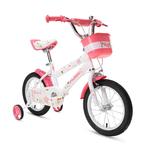 Детский велосипед Max Bike Elsa 14, белый/розовый - фото 2