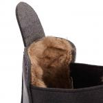 Ботинки детские Fouganza 160 Warm для верховой езды, черный - фото 7