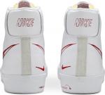 Кроссовки Nike Blazer Mid 77 'Sketch - Red', белый - фото 7