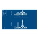 Конструктор LEGO Architecture Париж 21044, 649 деталей - фото 6