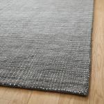 Шерстяной ковер Graduated, 76x213 см, серый - фото 2