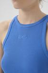 Топ DREW LOGO TANK Gestuz, синий - фото 5