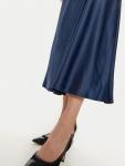 Юбка миди стандартного кроя Guess, синий - фото 4