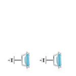 Серьги Tous Color Pills, серебро/топаз - фото 2