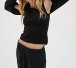 Комплект с кардиганом Ean в черном цвете LNA - фото 2