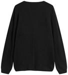 Топ Moncler x Rick Owens Knit Jumbo Round Neck Top 'Black', черный - фото 2