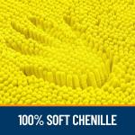 Коврик для ванной Olanly, 92х60 см, ярко-желтый - фото 3