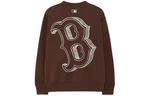 MLB Оверсайз свитшот Boston Red Sox унисекс коричневый - фото 4