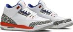 Кроссовки Air Jordan 3 Retro GS Knicks, белый - фото 8