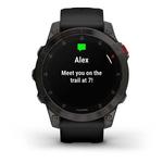 Умные часы Garmin EPIX gen 2 Sapphire, черный - фото 4