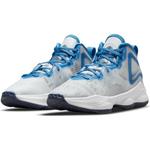 Кроссовки Nike LeBron 19 PS Sweatsuit, белый/голубой - фото 2