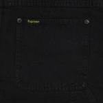 Рубашка Supreme Denim Painter Shirt 'Black', черный - фото 4